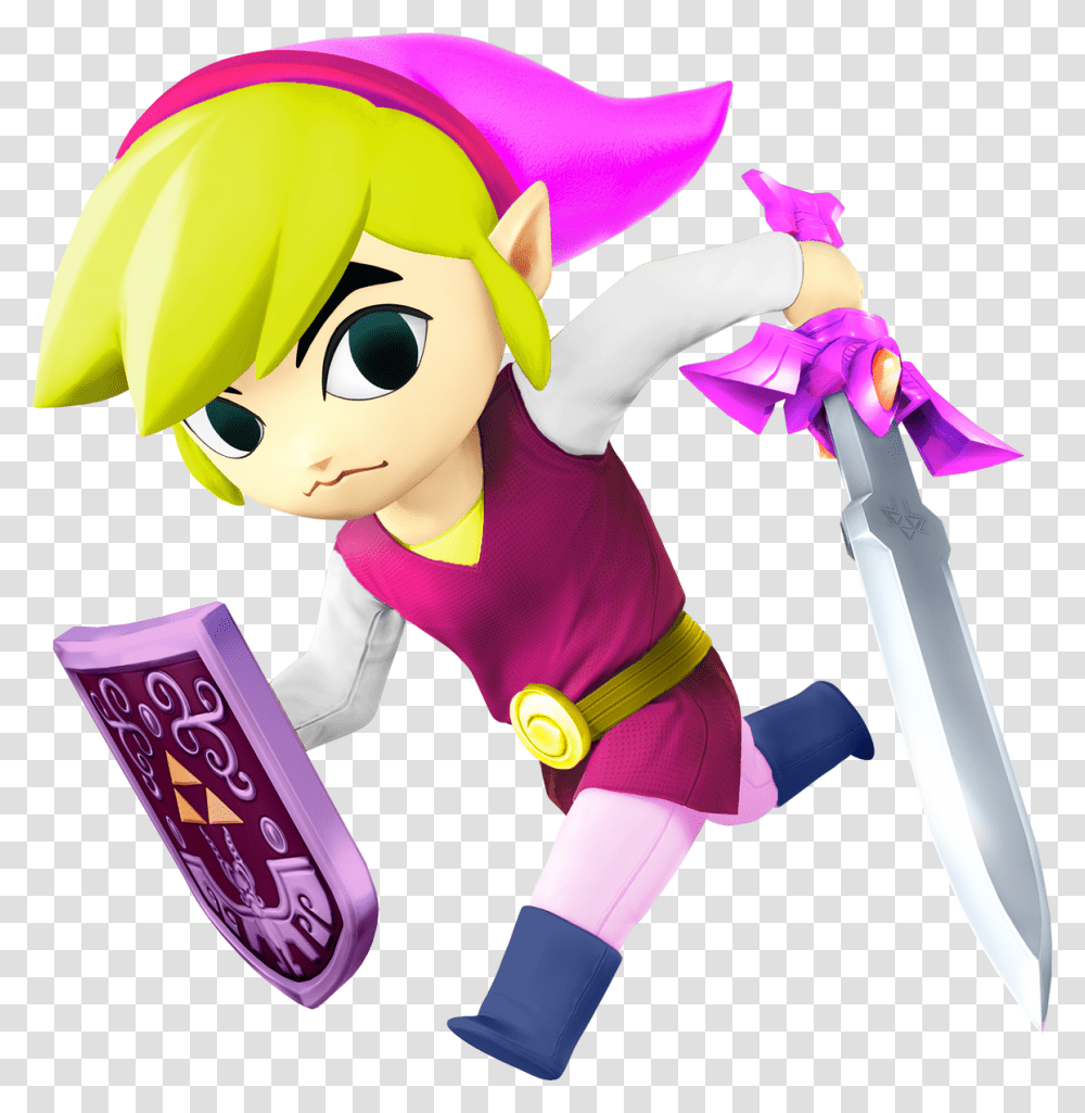 Cool Smash Alts On Twitter Toon Link Based On Toon Zelda Https, Person, Human, Toy Transparent Png