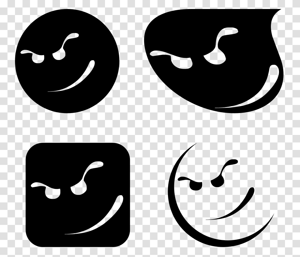 Cool Smileys Cartoon Faces Clip Arts For Web, Gray, World Of Warcraft Transparent Png