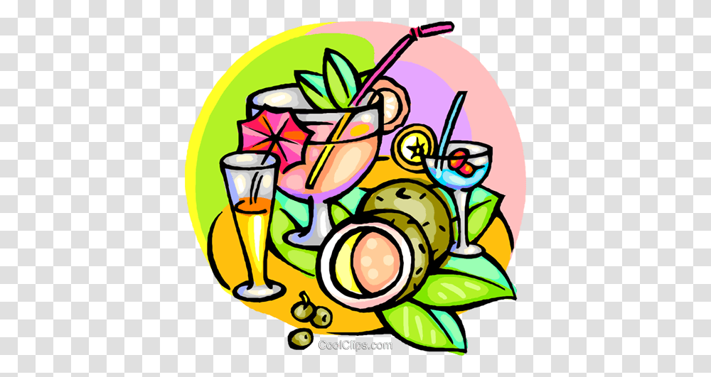 Cool Summer Drinks Royalty Free Vector Clip Art Illustration, Dynamite, Bomb, Weapon Transparent Png