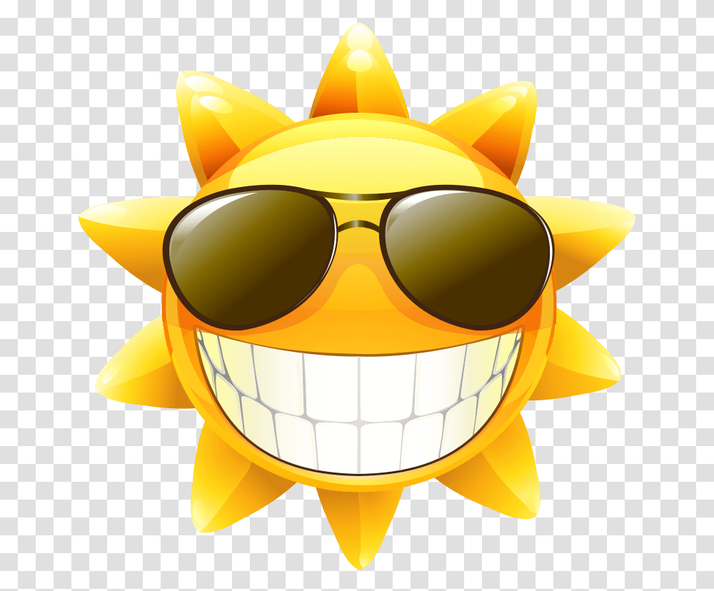 Cool Sun Wearing Sunglasses Emoji Free Searchpng Summer Camp Pamphlets Design, Outdoors, Nature, Accessories, Helmet Transparent Png