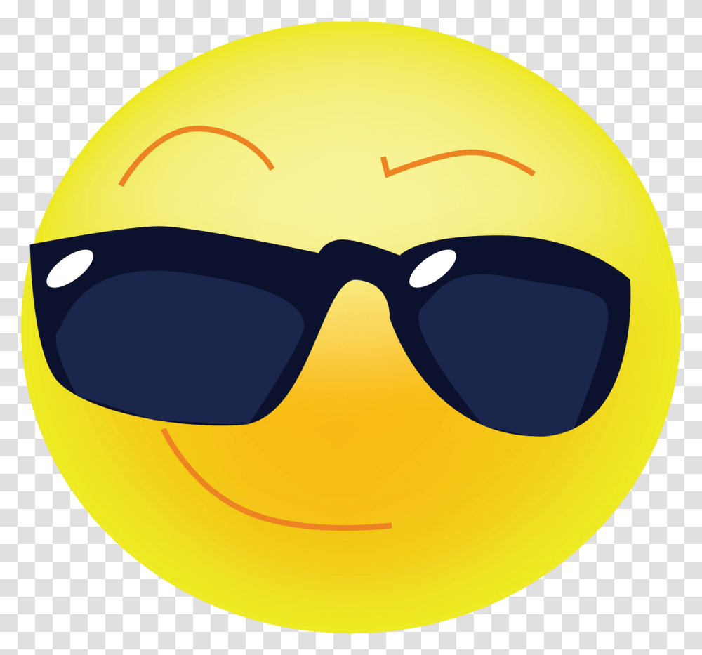 Cool Sunglasses Emoji Clip Art, Accessories, Goggles, Outdoors, Sky Transparent Png
