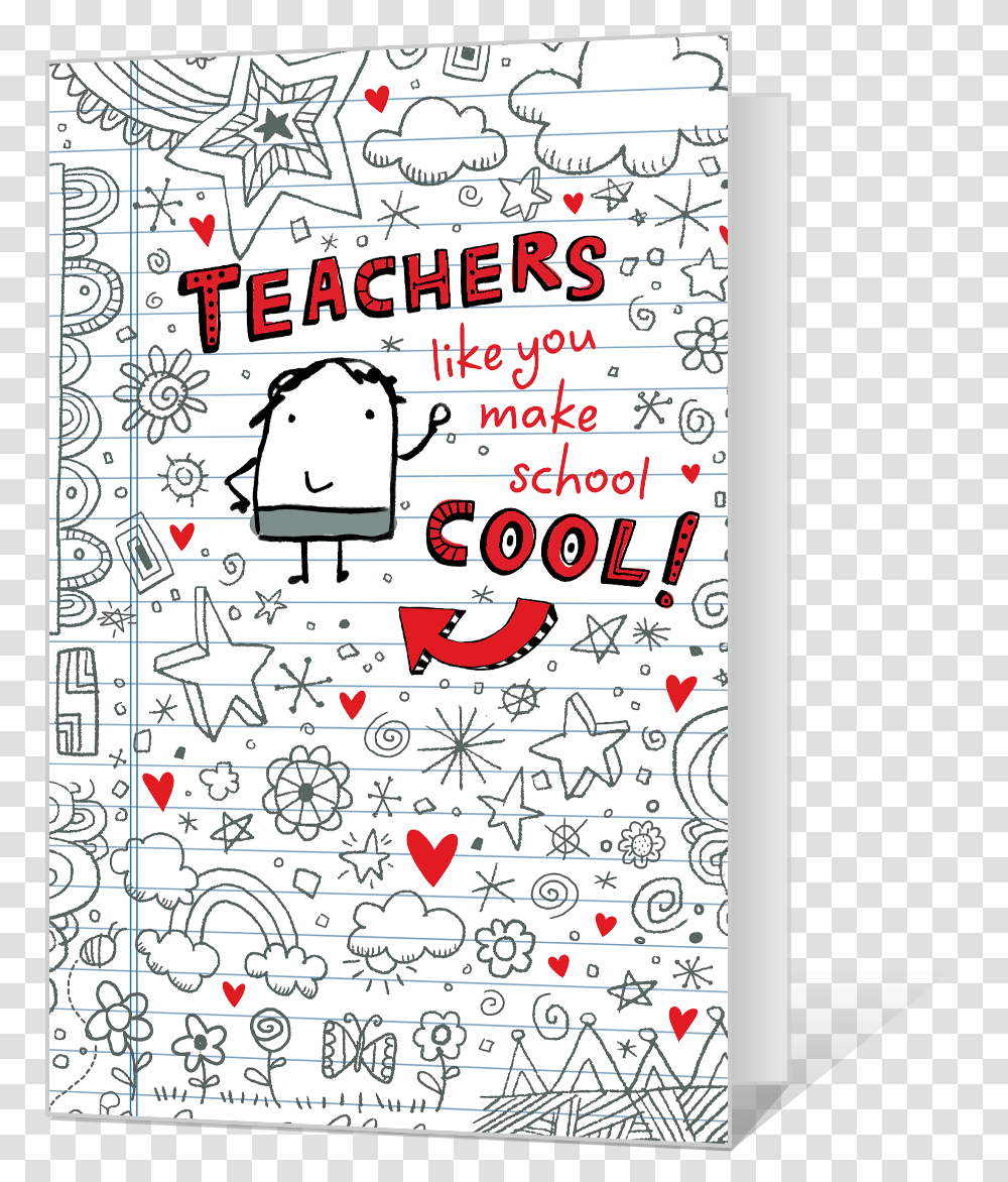Cool Teacher Printable Valentines Day Puns For Teachers, Doodle, Drawing Transparent Png