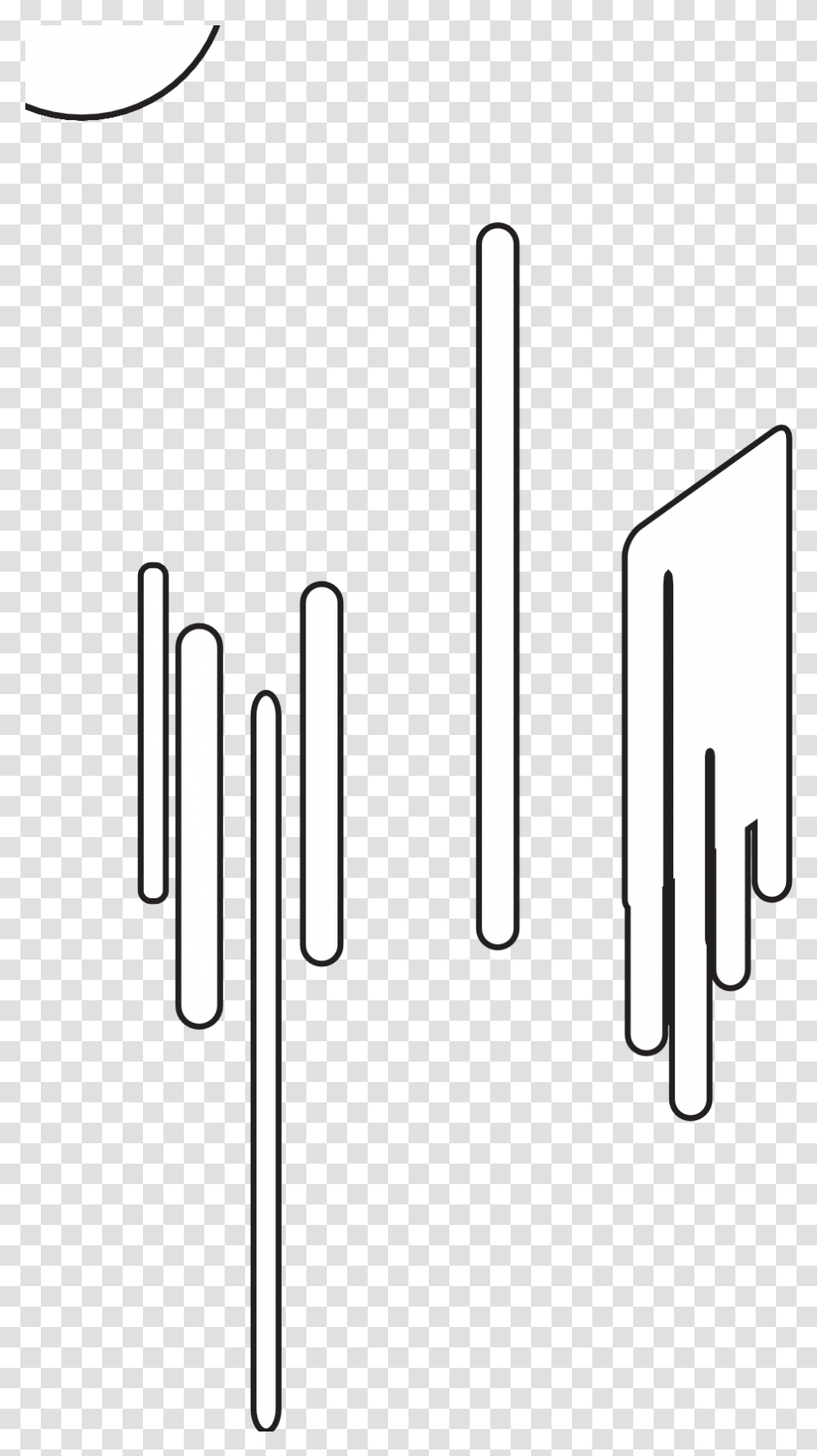 Cool White Plot, Fork, Cutlery, Sign Transparent Png