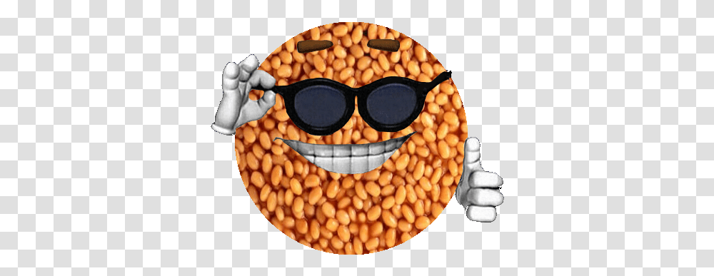 Coolbeans Discord Emoji Bean, Plant, Sunglasses, Accessories, Accessory Transparent Png