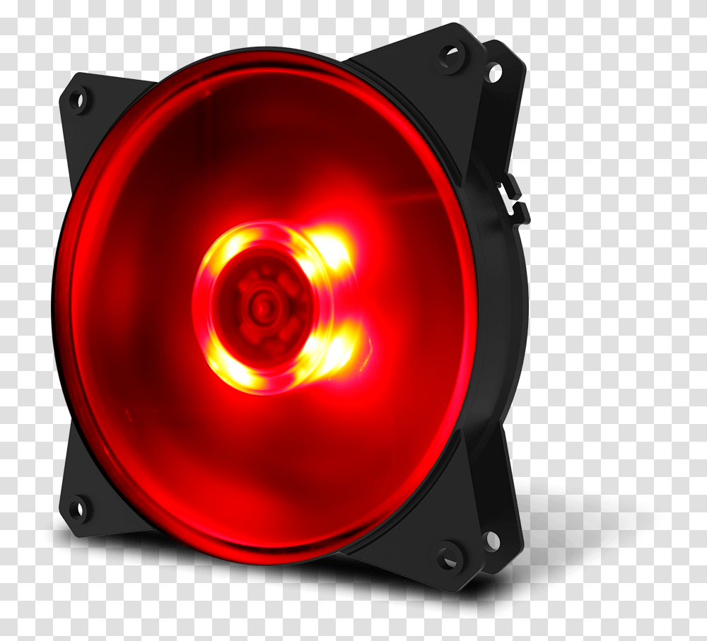 Cooler Master Fan Red Hd Cooler Master Mf120l Red, Helmet, Apparel, Light Transparent Png