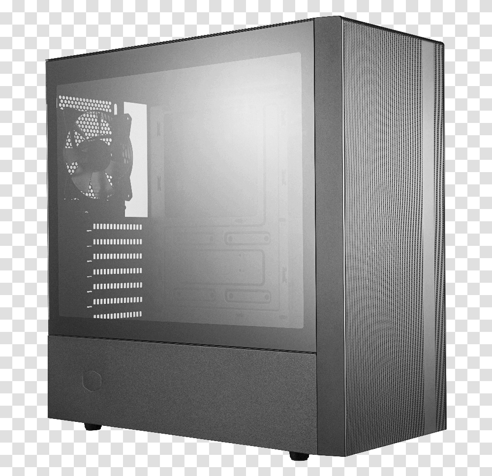 Cooler Master Masterbox Nr600 With Odd, Machine, Screen, Electronics, Monitor Transparent Png
