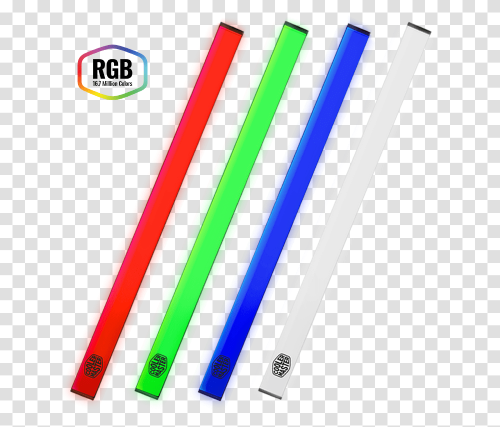 Cooler Master Rgb Strip, File, Plastic, Light, Baseball Bat Transparent Png