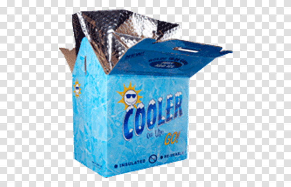 Cooler On The Go Thermal Shipping Solutions, Bottle, Beverage, Drink, Carton Transparent Png