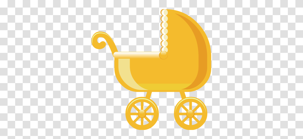 Coolest Pram Clipart Baby Stroller Clip Art Clipart Best, Furniture, Chair, Cradle, Gold Transparent Png