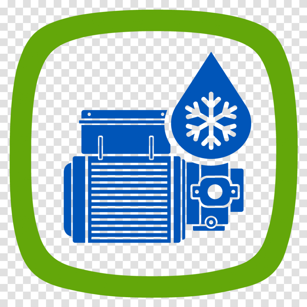 Cooling Pump Icon Water Motor Pump Icon, Logo, Urban Transparent Png
