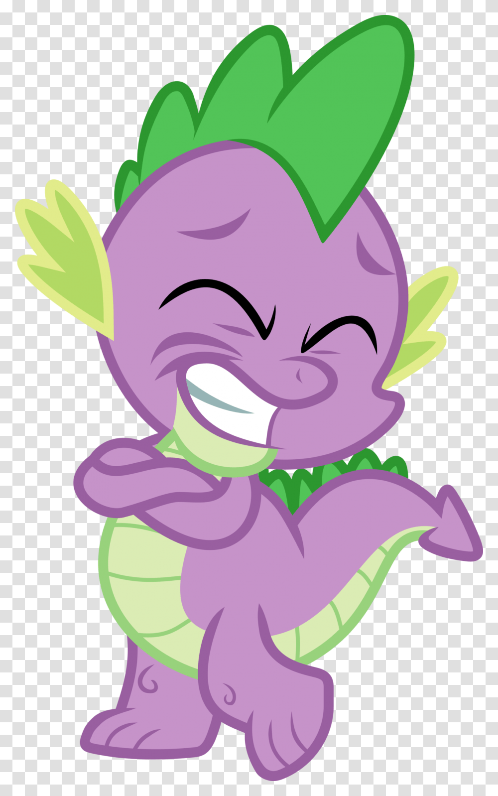 Cooling Spike By Yetioner D5ph2yj My Little Pony Spike, Purple, Floral Design Transparent Png