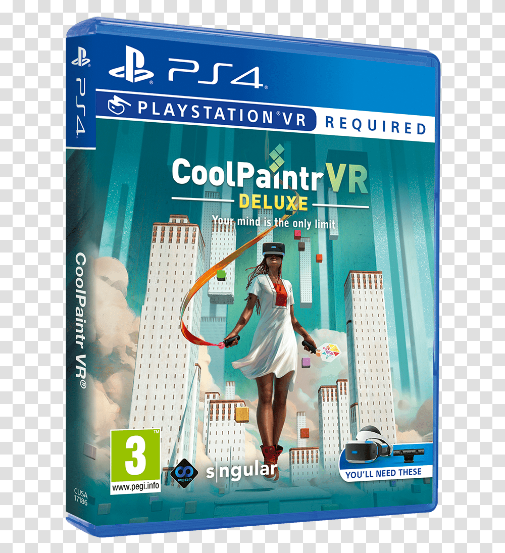 Coolpaintr Vr Deluxe Edition, Advertisement, Poster, Flyer, Paper Transparent Png