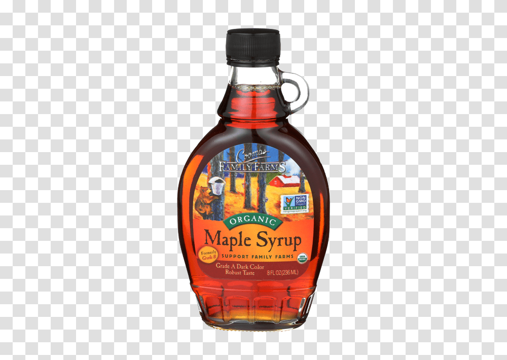 Coombs Family Farms Maple Syrup Organic Grade B Bottle, Seasoning, Food, Grenade, Bomb Transparent Png