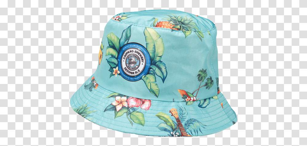 Coopers Session Ale Hawaiian Bucket Hat Coopers Beer Bucket Hat, Clothing, Apparel, Sun Hat, Cap Transparent Png