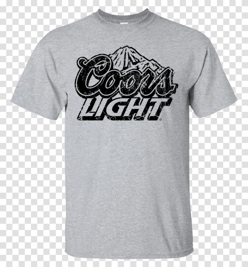 Coors Light Beer T Miller Logos, Clothing, Apparel, T-Shirt, Sleeve Transparent Png