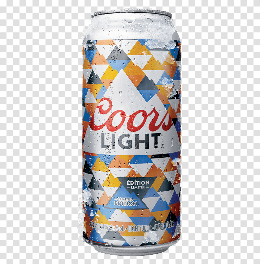 Coors Light Cans Change Colour In The Coors Light Canada Can, Beverage, Drink, Soda, Coke Transparent Png