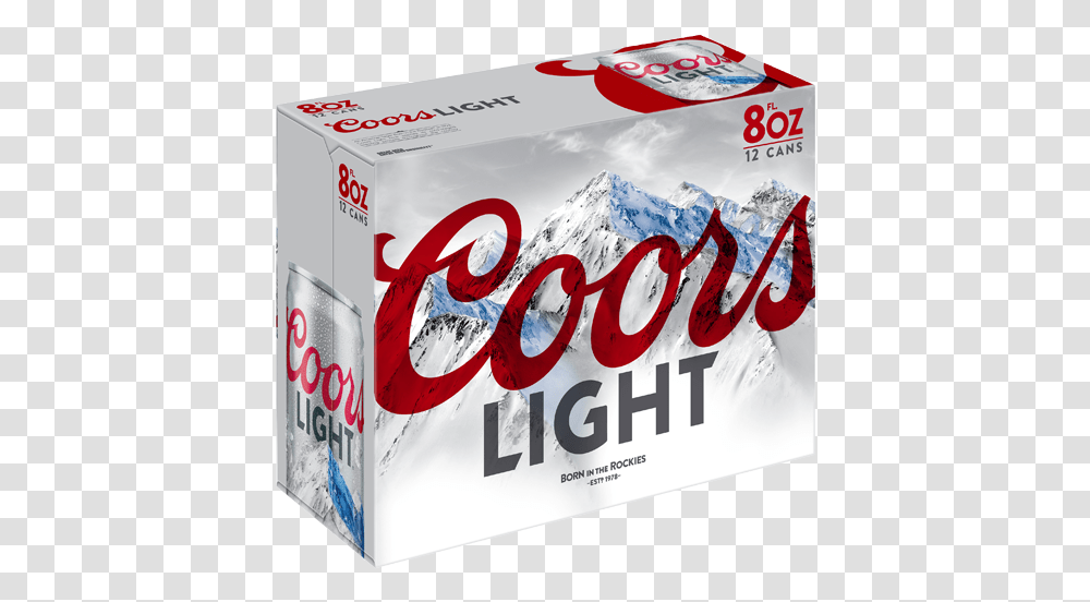Coors Light Cans Coors Light 8oz, Coke, Beverage, Coca, Drink Transparent Png