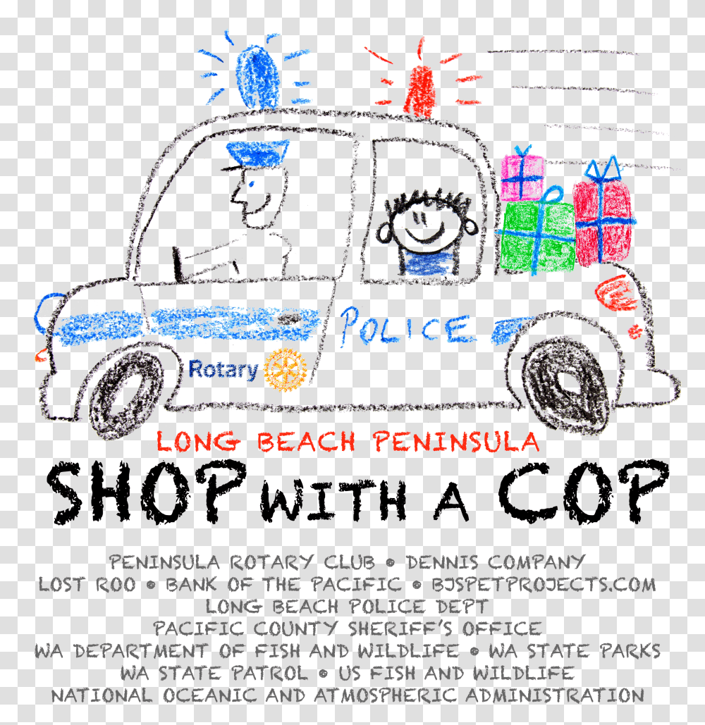 Cop Clipart Police Siren Pacific Beach Washington Police, Flyer, Poster, Paper, Advertisement Transparent Png