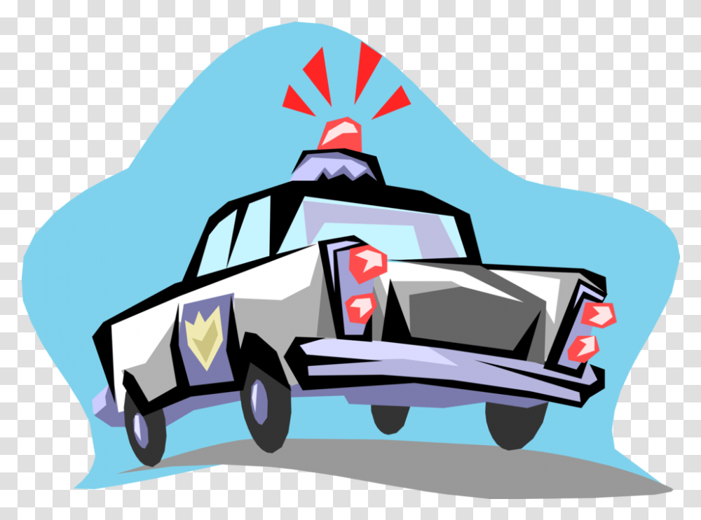 Cop Clipart Squad Car Free For Clip Art, Vehicle, Transportation, Automobile, Sports Car Transparent Png