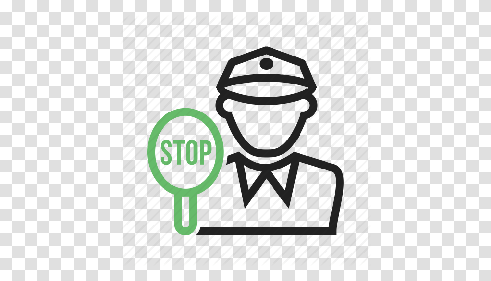 Cop Crime Emergency Officer Police Traffic Icon Transparent Png