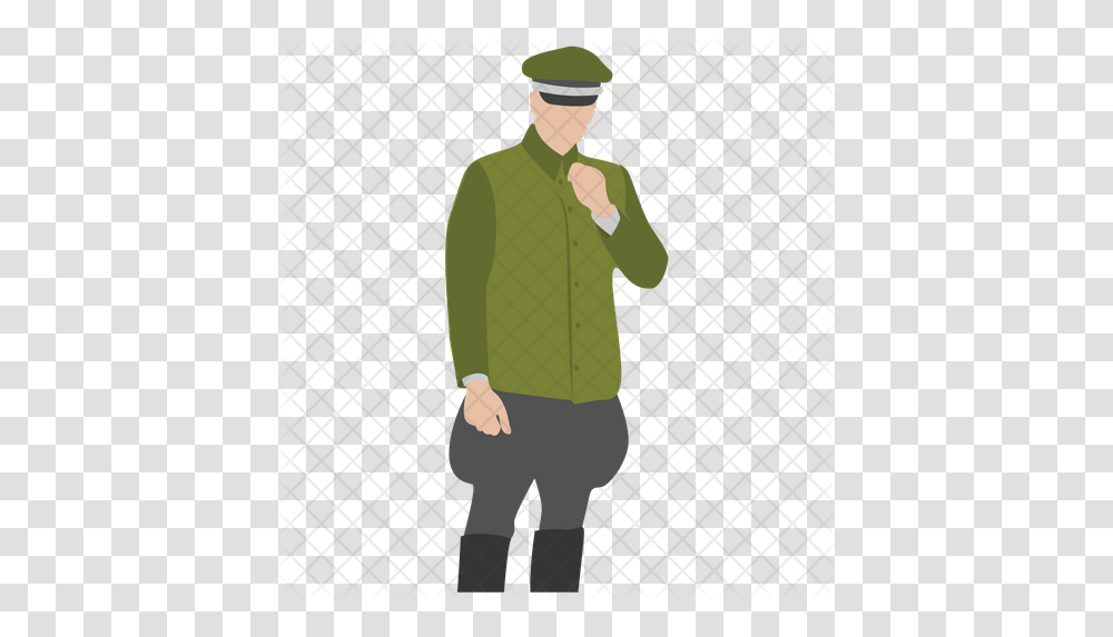 Cop Icon Standing, Clothing, Sleeve, Person, Long Sleeve Transparent Png