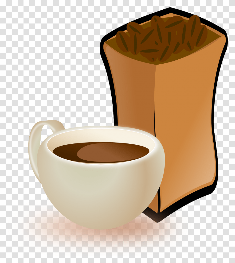 Copa Caf Granos De Caf Los Alimentos Beber, Coffee Cup, Espresso, Beverage, Drink Transparent Png