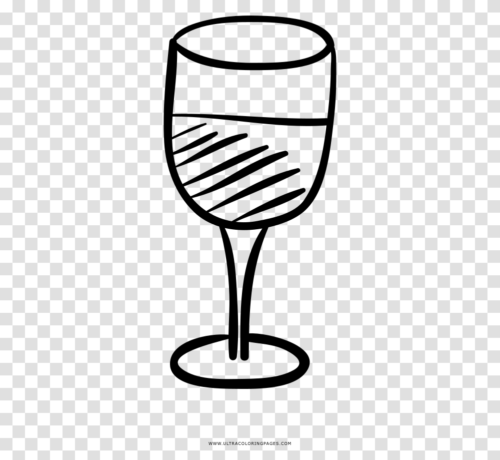 Copa De Vino Pgina Para Colorear Wine Glass, Gray, World Of Warcraft Transparent Png