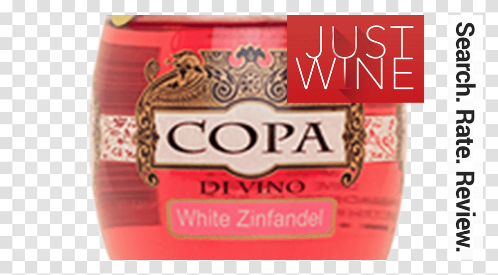Copa Di Vino White Zinfandel, Alcohol, Beverage, Liquor, Label Transparent Png