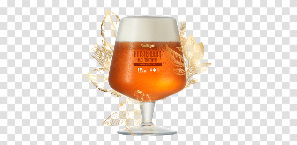 Copa San Miguel Selecta, Glass, Beer Glass, Alcohol, Beverage Transparent Png