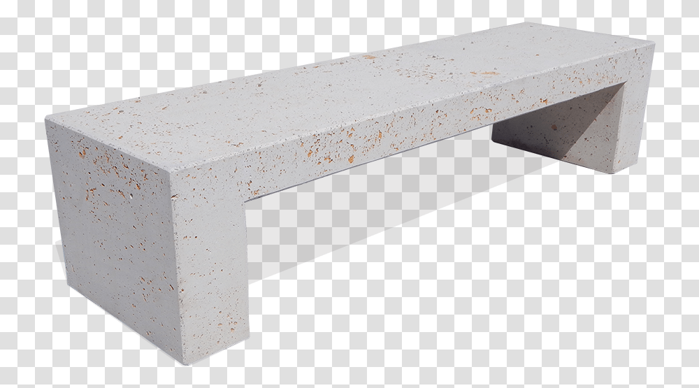 Copan Bench Without Back In Concrete For Urban Furniture Concrete Bench, Table, Tabletop, Coffee Table, Park Bench Transparent Png