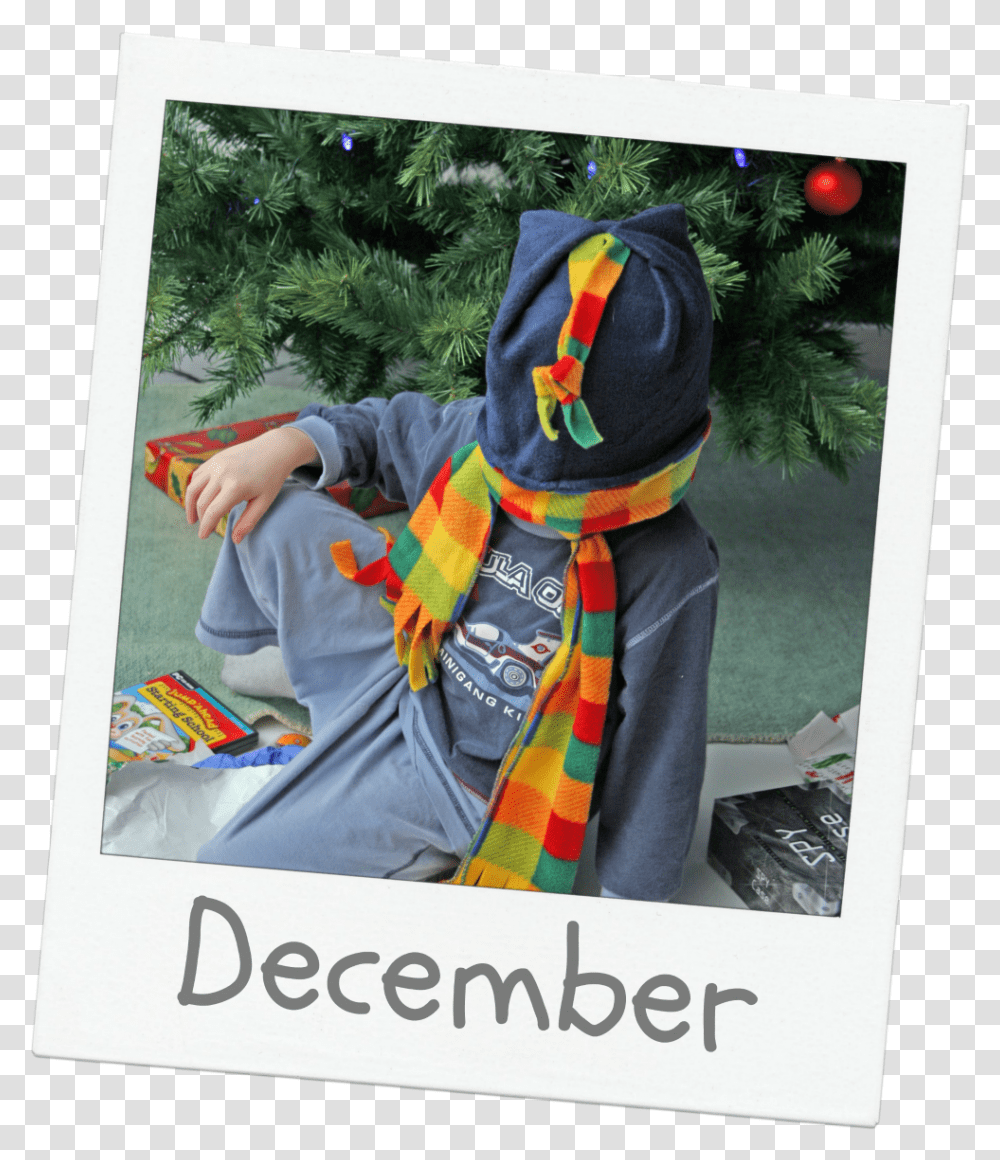 Coping With Christmas Picture Frame, Person, Hood, Poster Transparent Png