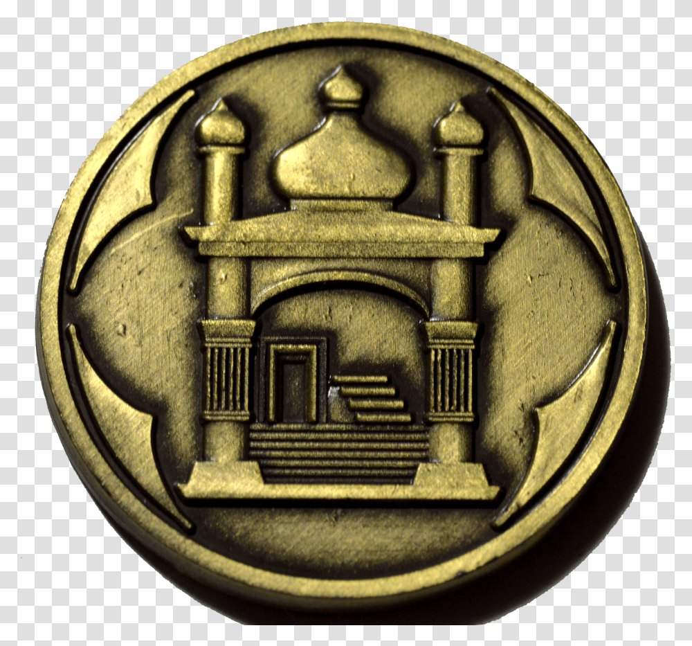 Copper Coin Ancient Metal Assassin Guild Crest Transparent Png