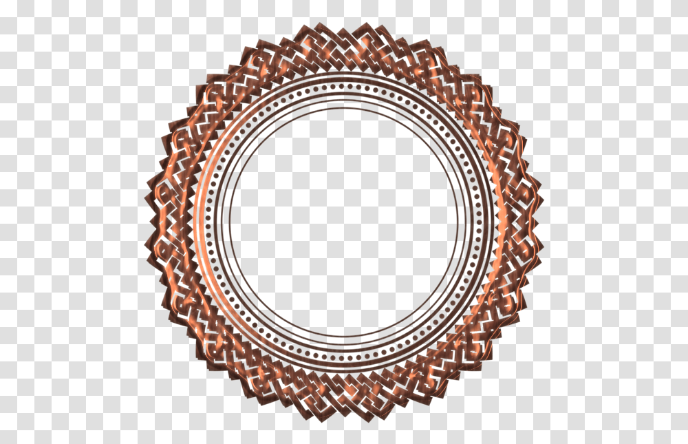 Copper Decorative Fancy Frames Bakr Dekoratif Ganesh Laxmi Images, Oval, Mirror, Rug Transparent Png