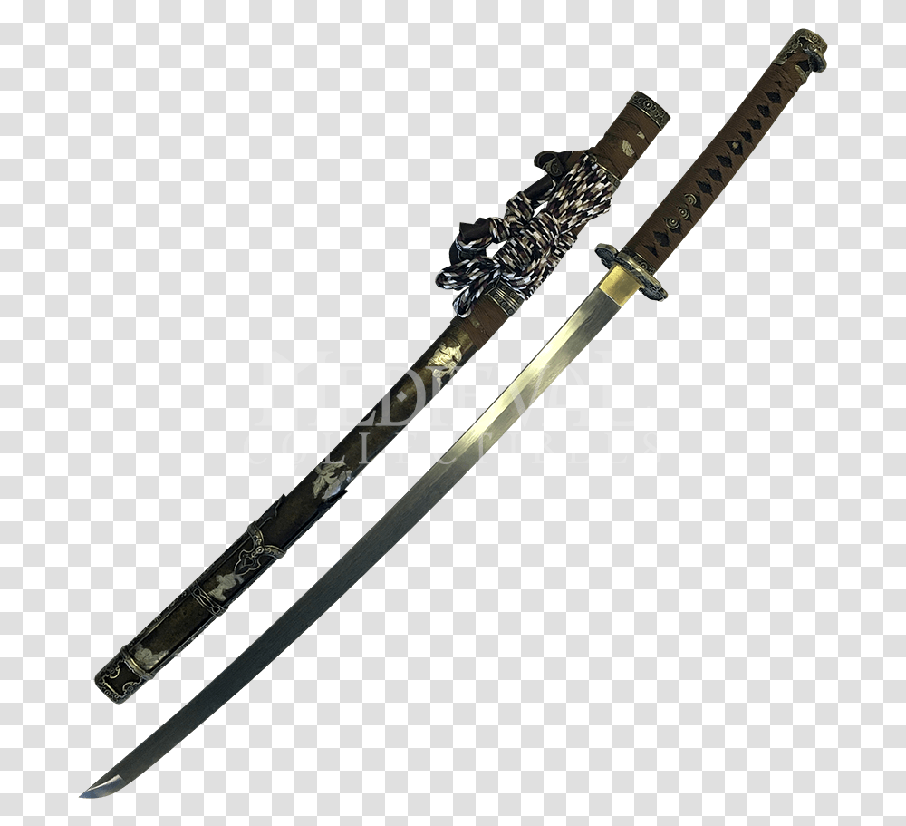 Copper Katana, Sword, Blade, Weapon, Weaponry Transparent Png
