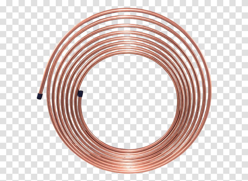 Copper Nickel Brake Line, Coil, Spiral, Lamp, Wire Transparent Png