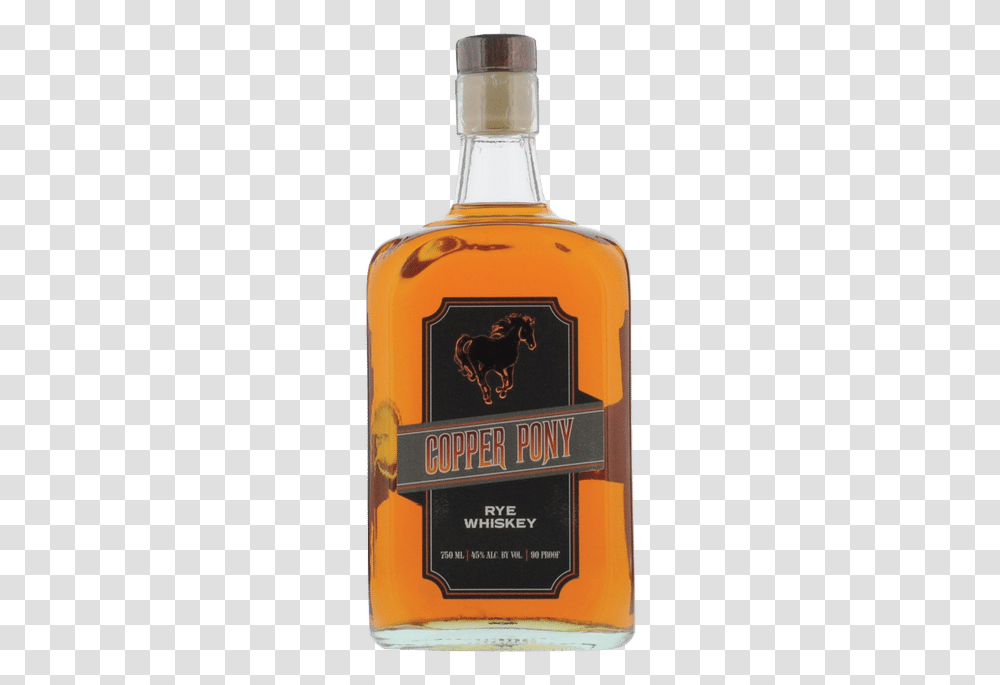 Copper Pony Rye Whiskey Grain Whisky, Liquor, Alcohol, Beverage, Drink Transparent Png