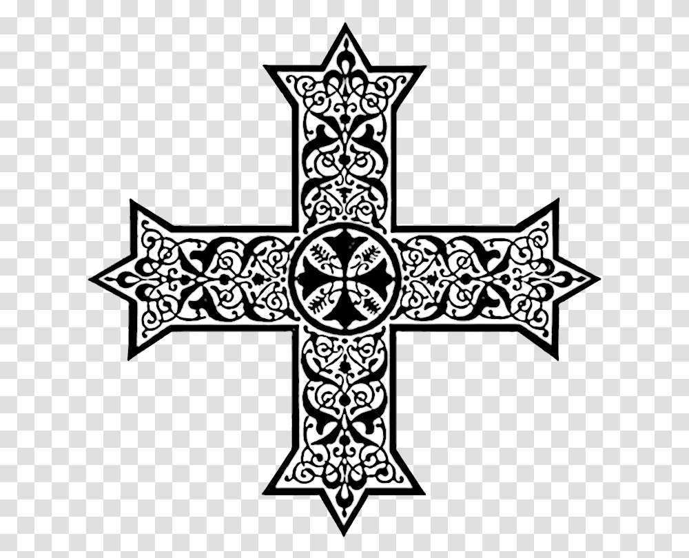 Coptic Crosses In Liturgical Colors Christian Clip Coptic Cross Clipart, Crucifix Transparent Png