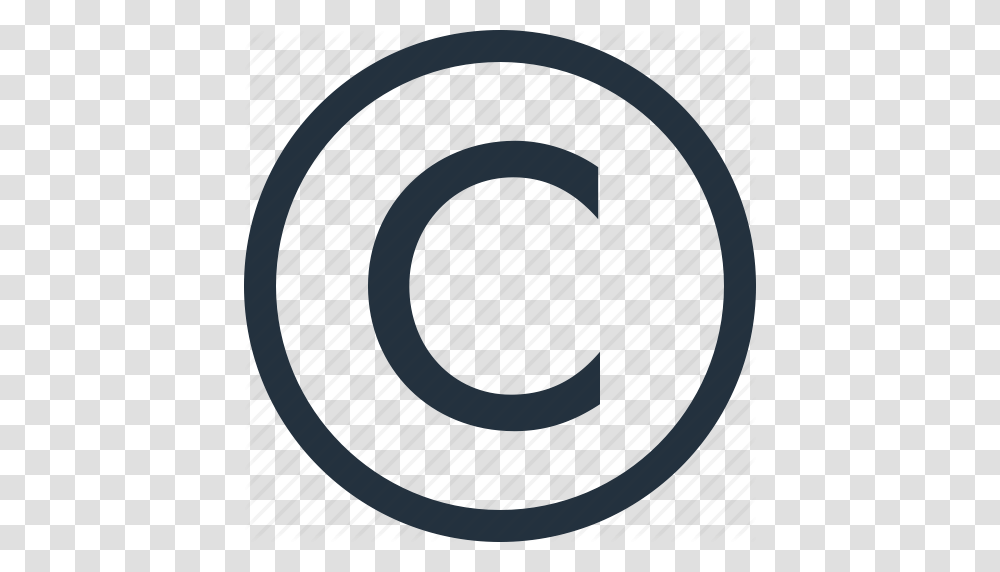 Copy Copyright Mark Right Rights Icon, Alphabet, Label, Outdoors Transparent Png