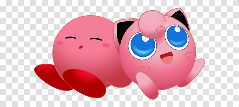 Copy Link Kirby And Jigglypuff, Heart, Sweets, Food, Confectionery Transparent Png