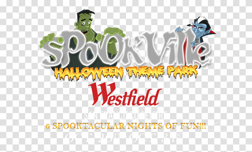 Copy Of Home Westfield Logo - Spookville Halloween Theme Park Westfield London, Poster, Advertisement, Flyer, Paper Transparent Png
