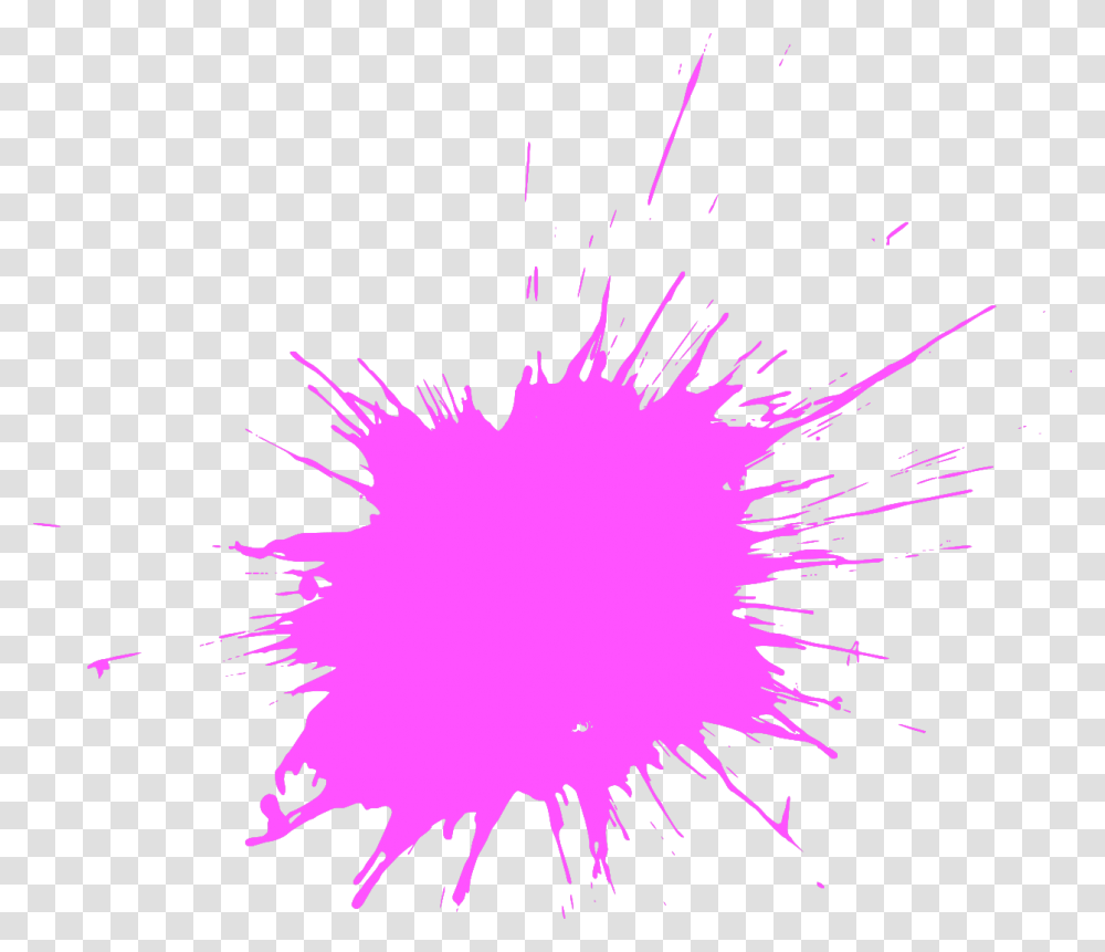 Copy Of Splatter Black Paint Splatter, Purple, Light Transparent Png