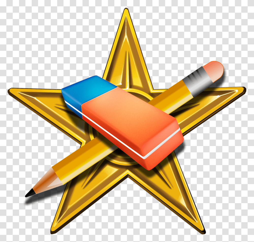 Copyedit Barnstar Hires Economics In Our Daily Life, Triangle, Bulldozer, Tractor Transparent Png