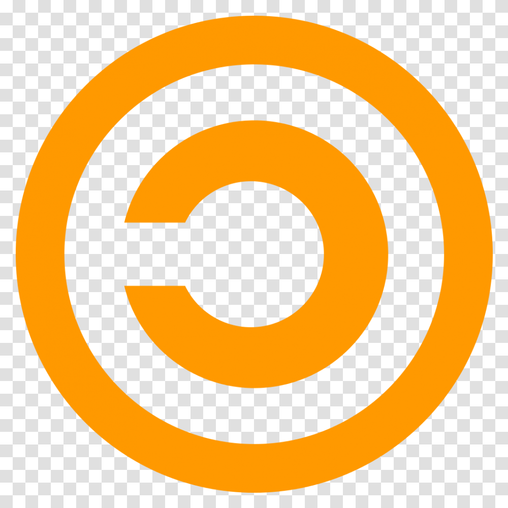 Copyleft Photos Mart Orange Minus Icon, Spiral, Coil, Rug, Text Transparent Png