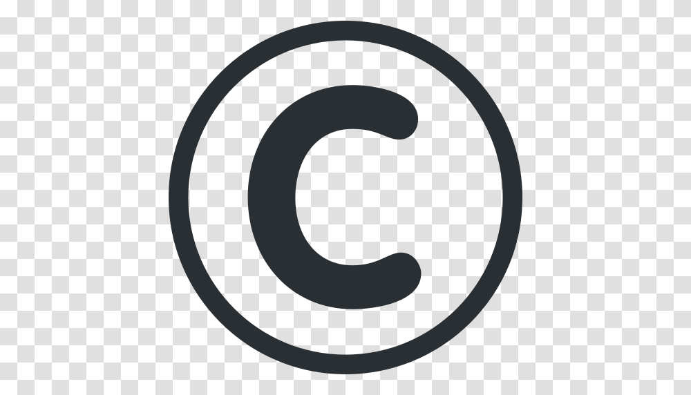Copyright Emoji, Alphabet, Spiral Transparent Png