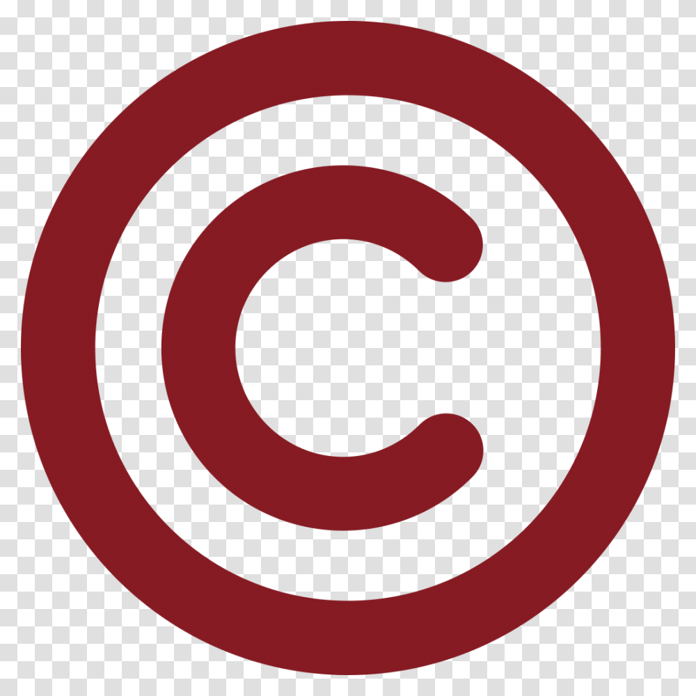 Copyright Icon, Spiral, Logo, Trademark Transparent Png