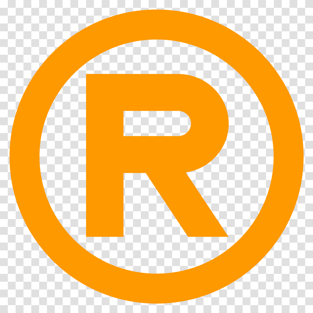 Copyright R Symbol Registered Trademark Vector, Number, Logo, Label Transparent Png