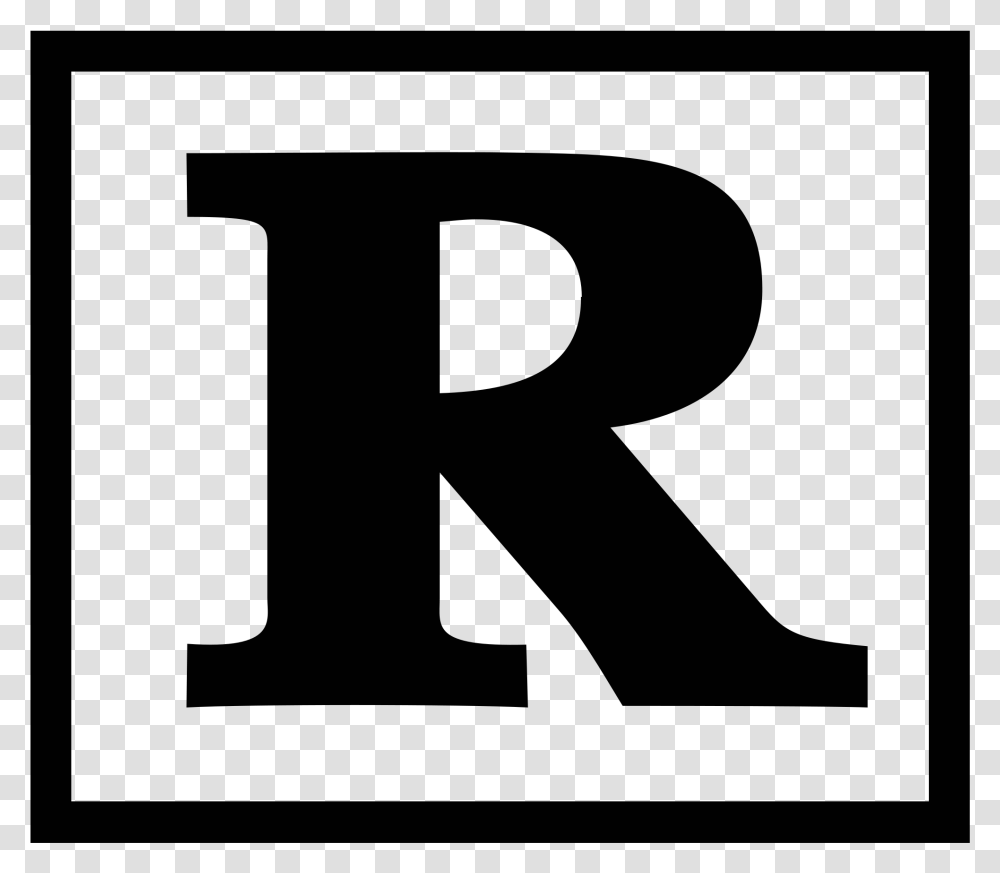 Copyright Symbol R Rated R Logo Transparent Png
