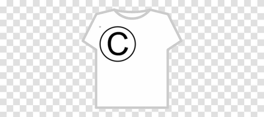 Copyright Symbols Black Roblox Logo T Shirt, Text, Alphabet, Clothing, Apparel Transparent Png
