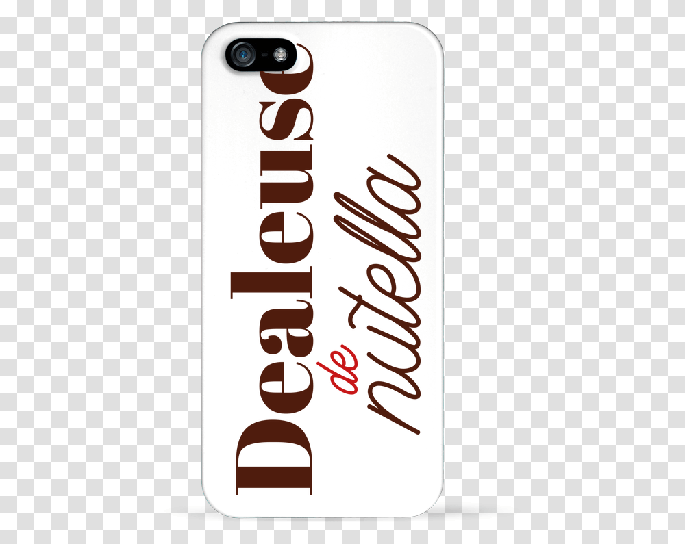 Coque Iphone 5 Nutella 3d Fashion Pulse Daily, Alphabet, Handwriting, Number Transparent Png