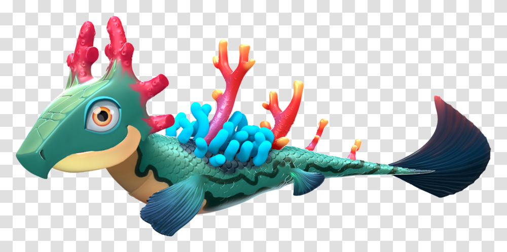 Coral Dragon, Animal, Toy, Inflatable Transparent Png